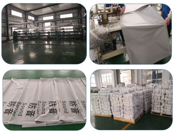 pvc sound barrier tarps